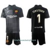 Conjunto (Camiseta+Pantalón Corto) Portero FC Barcelona Ter Stegen 1 Segunda Equipación 2021/22 - Niño